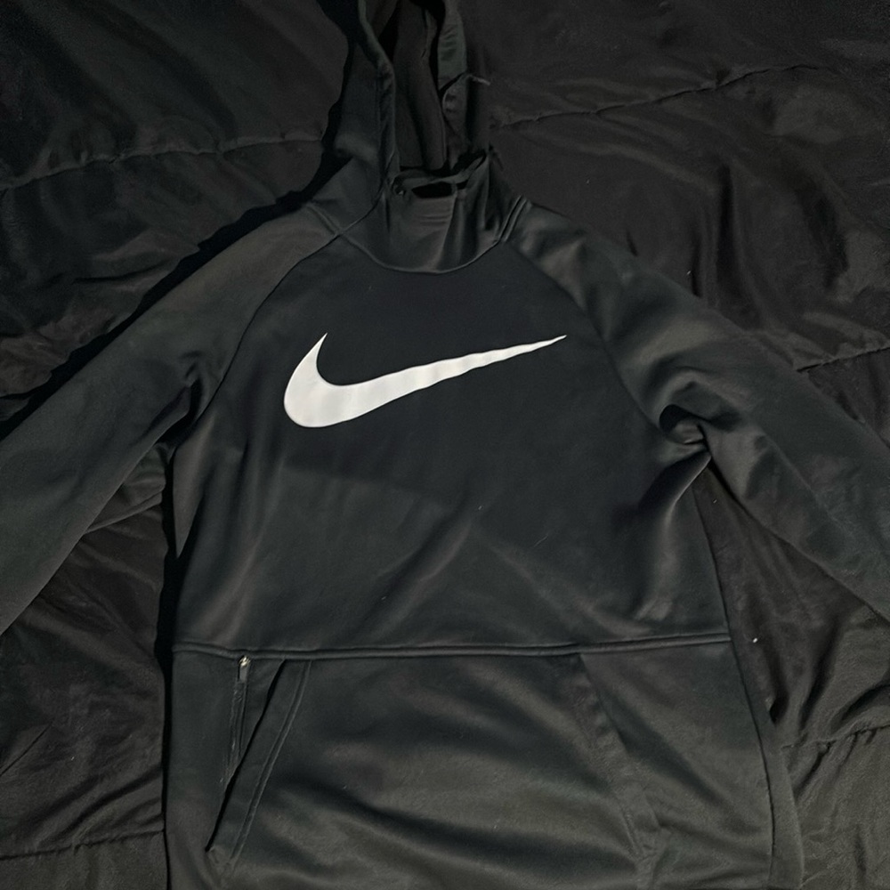Black Nike hoodie size medium